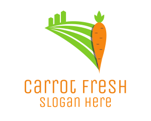 Carrot - City Farm Carrot logo design