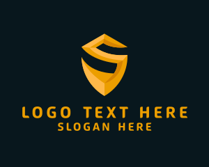 Startup Shield Business Letter S Logo