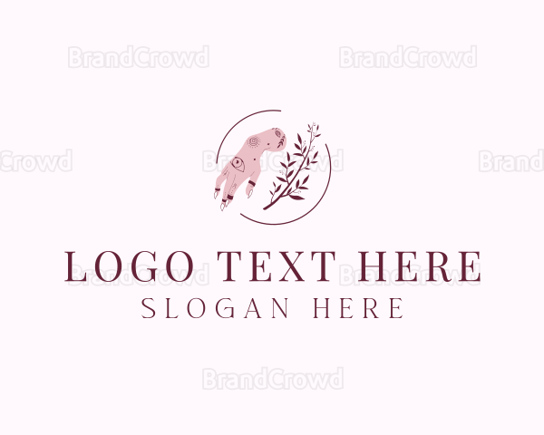 Floral Nail Art Logo