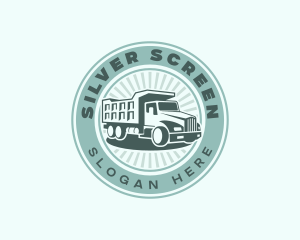 Dump Truck Vehicle Logo