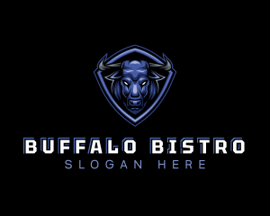 Buffalo Bull Gaming logo design