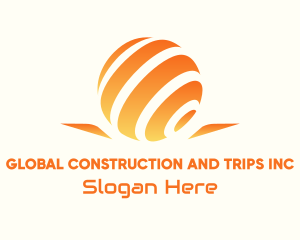 Global Tech Company logo design