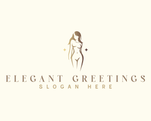 Elegant Woman Sexy Body logo design