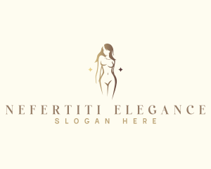 Elegant Woman Sexy Body logo design