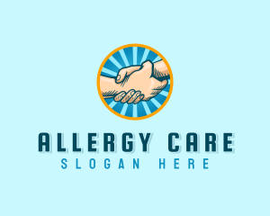 Helping Hand Care logo design