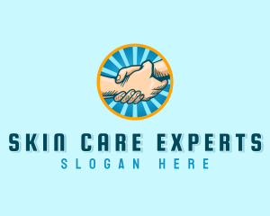 Helping Hand Care logo design