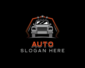 Transportation Pickup Truck Logo