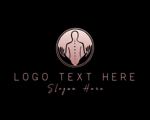 Masseuse - Body Chiropractor Therapy logo design