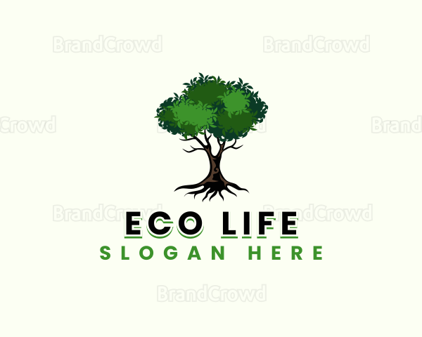 Eco Park Tree Logo