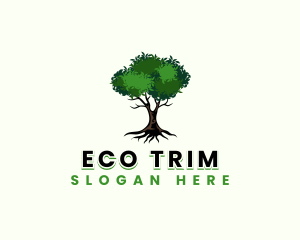 Eco Park Tree logo design