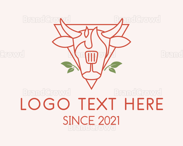 Grill Steak Butcher BBQ Logo