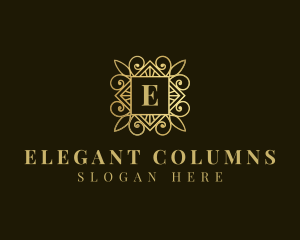 Elegant Decorative Ornamental logo design