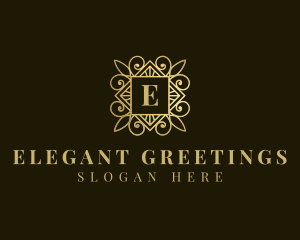 Elegant Decorative Ornamental logo design