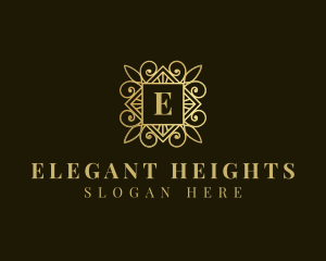 Elegant Decorative Ornamental logo design