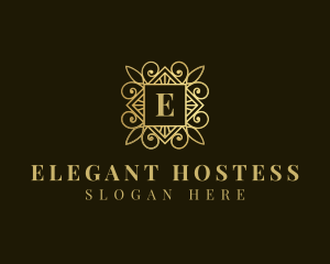 Elegant Decorative Ornamental logo design