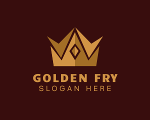 Golden Crown Pageant logo design