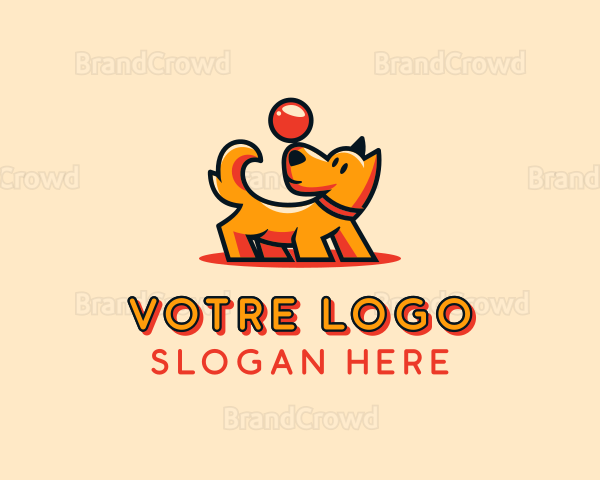Puppy Dog Ball Logo