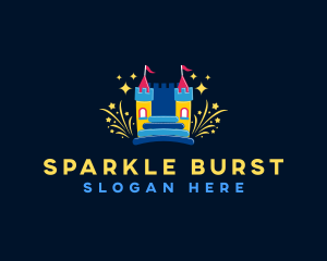 Firework - Bounce Castle Park logo design