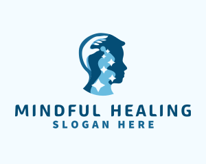 Therapist - Hand Mind Psychology logo design