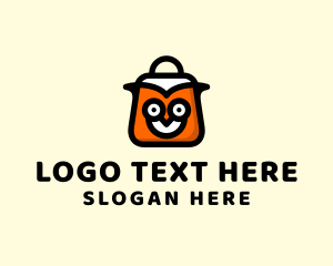 Ecommerce - Owl Market Bag logo design