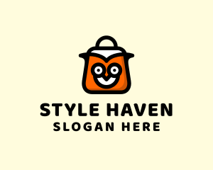 Retailer - Owl Market Bag logo design