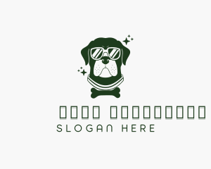 Mascot - Fashion Shades Dog logo design
