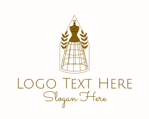 Gown - Classy Mannequin Boutique logo design