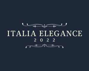 Elegant Luxury Wordmark logo design