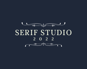 Serif - Elegant Luxury Wordmark logo design