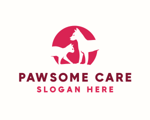 Veterinarian - Cat Dog Veterinarian logo design