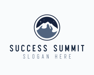 Night Summit Badge logo design