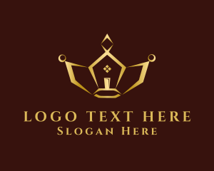 Developer - Gold Crown House logo design