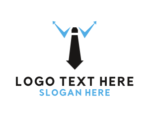 Tycoon - Business Collar Necktie logo design