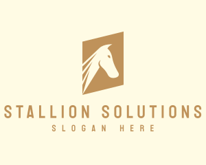 Stallion - Stallion Horse Equestrian logo design