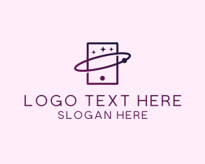 Phone Service - Mobile Phone Star Tablet logo design