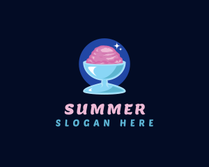 Sorbet Gelato Ice Cream logo design