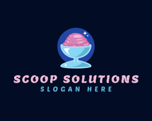 Sorbet Gelato Ice Cream logo design