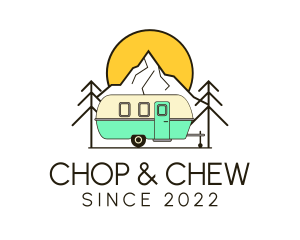 Park - Vacation Adventure Campervan logo design