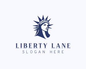 Lady Liberty USA logo design