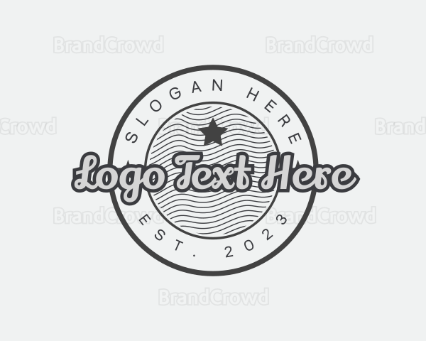 Retro Clothing Firm Logo