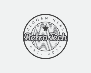 Retro Store Business logo design