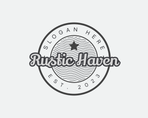 Retro Store Business logo design