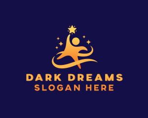 Human Dream Goal logo design