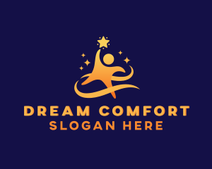 Human Dream Goal logo design