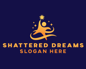 Human Dream Goal logo design