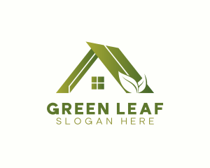 House Organic Leaves logo design