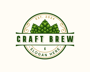 Microbrewery - Hops Beer Microbrewery logo design