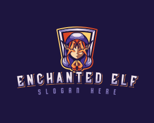 Elf - Arcade Elf Gaming logo design