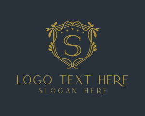 Monoline - Premium Golden Elegant logo design