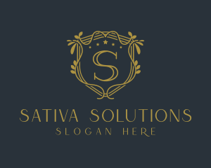 Premium Golden Elegant logo design